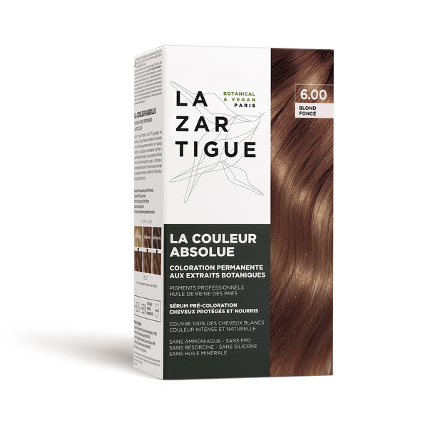 La Couleur Absolue 6.0 ciemny blond (Trwała koloryzacja na bazie ekstraktów z roślin, bez amoniaku, rezorcyny, PPD.)